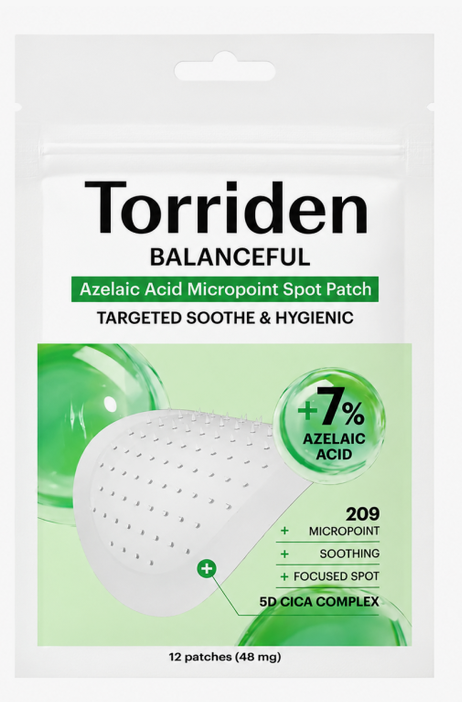 Torriden – Balanceful Azelaic Acid Micropoint Spot Parch, 12 st